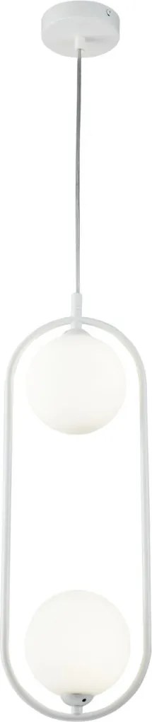 MAYTONI MOD013PL-02W RING Többágú Függesztett Lámpa Fehér G9 IP20