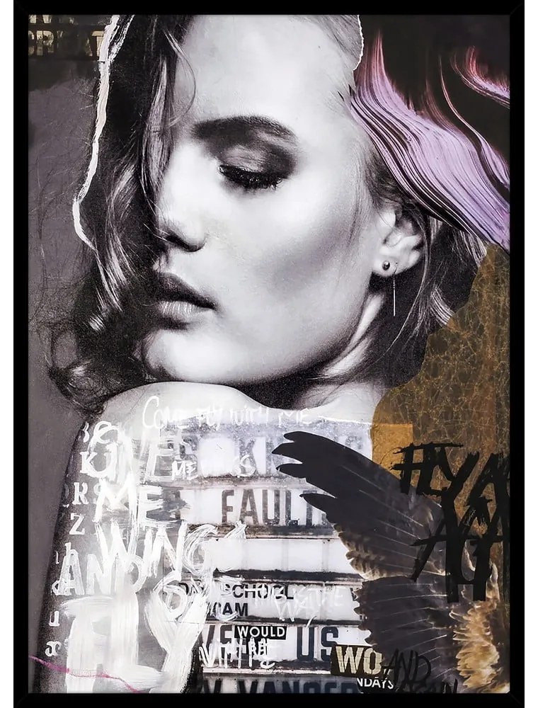 Kép 50x70 cm Fly Again – Malerifabrikken