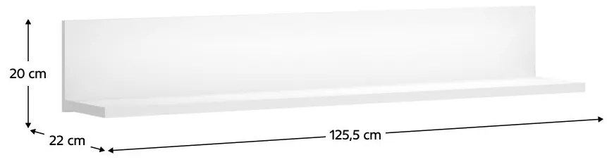 Falipolc ERODON (fehér). 1091575