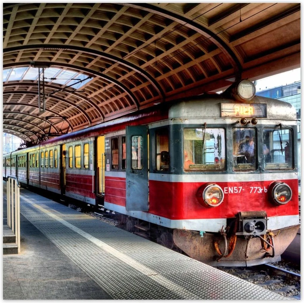 Poszterek 100x100 Pkp Poznań pályaudvar
