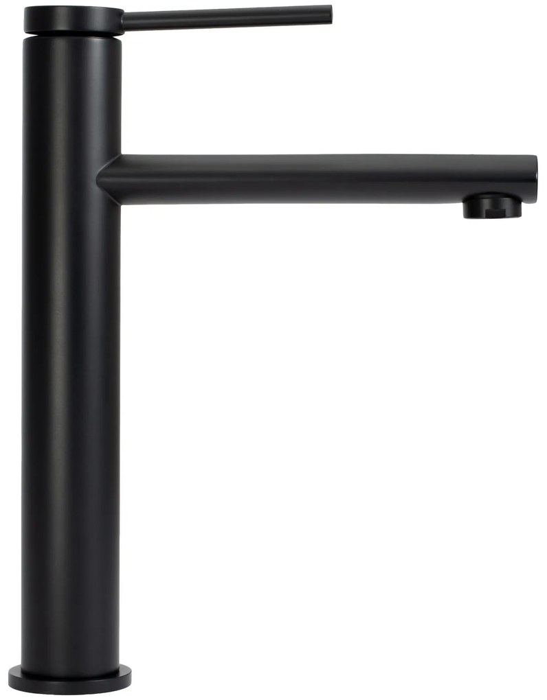 Fürdőszobai csaptelep Rea Oval High Black