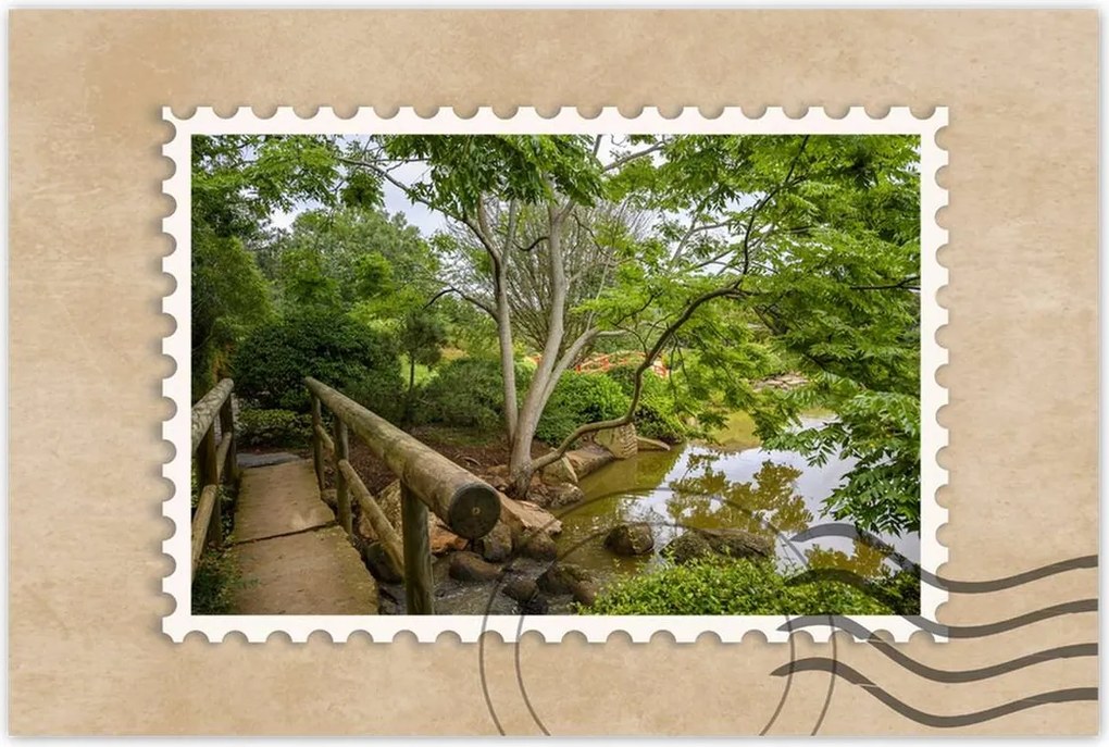 Poszterek 90x60 Japán kert Japán