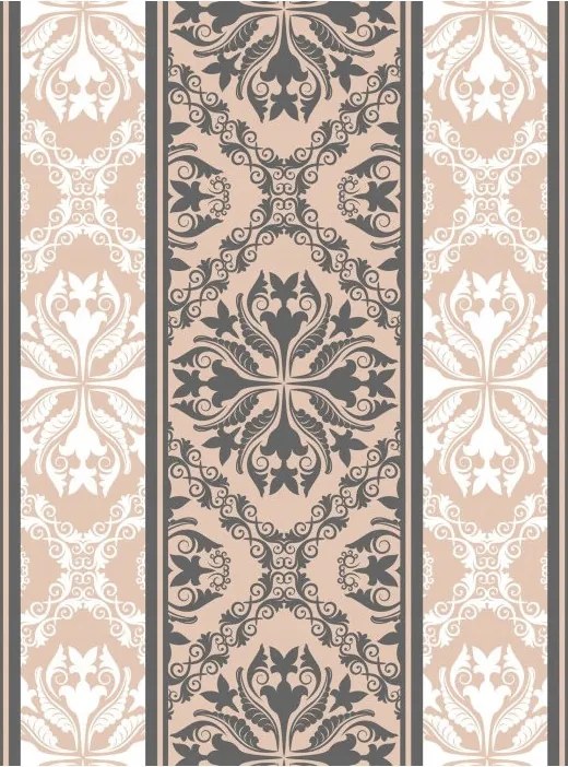 Arab fotótapéta Virágok Geometria Vinyl bézs 184x254 +ragasztó