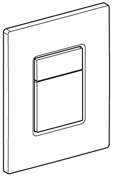 GROHE 38732AL0 - Öblítő nyomógomb SKATE COSMOPOLITAN 156 × 197 mm grafit