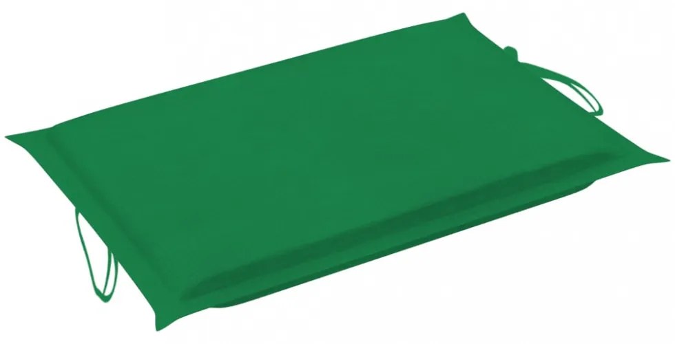 zöld oxford szövet napozóágy párna 186 x 58 x 3 cm