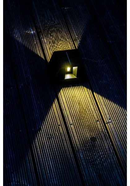 Immax 08489L - LED napelemes fali lámpa szenzorral LED/2W/5V IP54