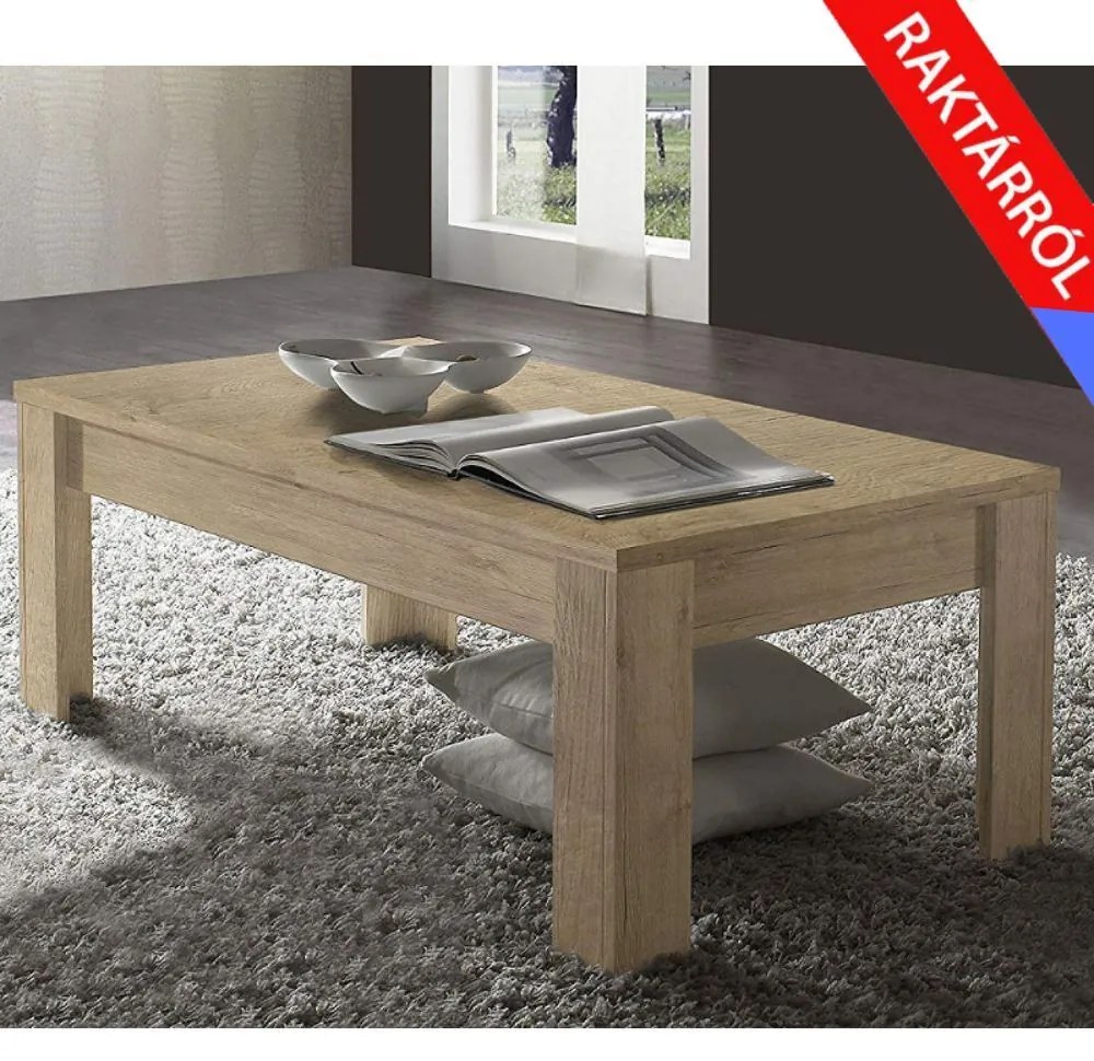 PALMA Sherwood tölgy Dohányzóasztal 122cm