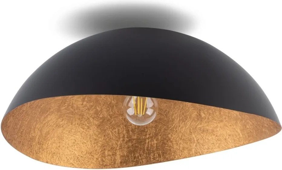 Sigma lighting modern mennyezeti lámpa solaris fekete réz sig40605