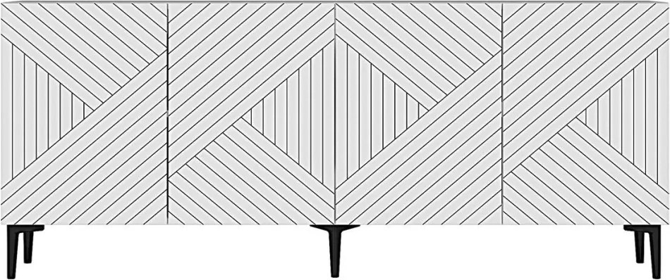 Ferrro komód, fehér, 180 cm
