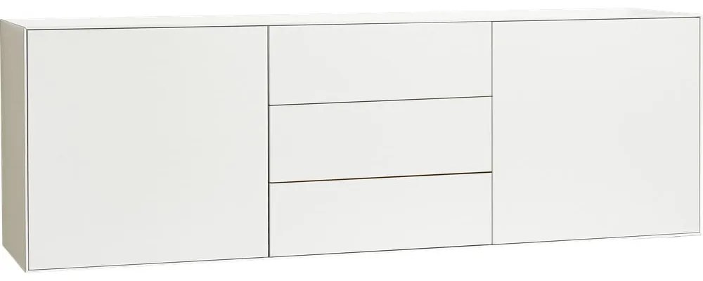 Fehér alacsony komód 180x59 cm Edge by Hammel - Hammel Furniture