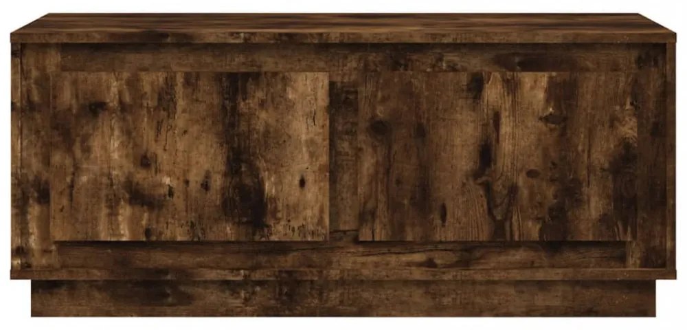 füstös tölgy színű fatermék dohányzóasztal 102x50x44 cm
