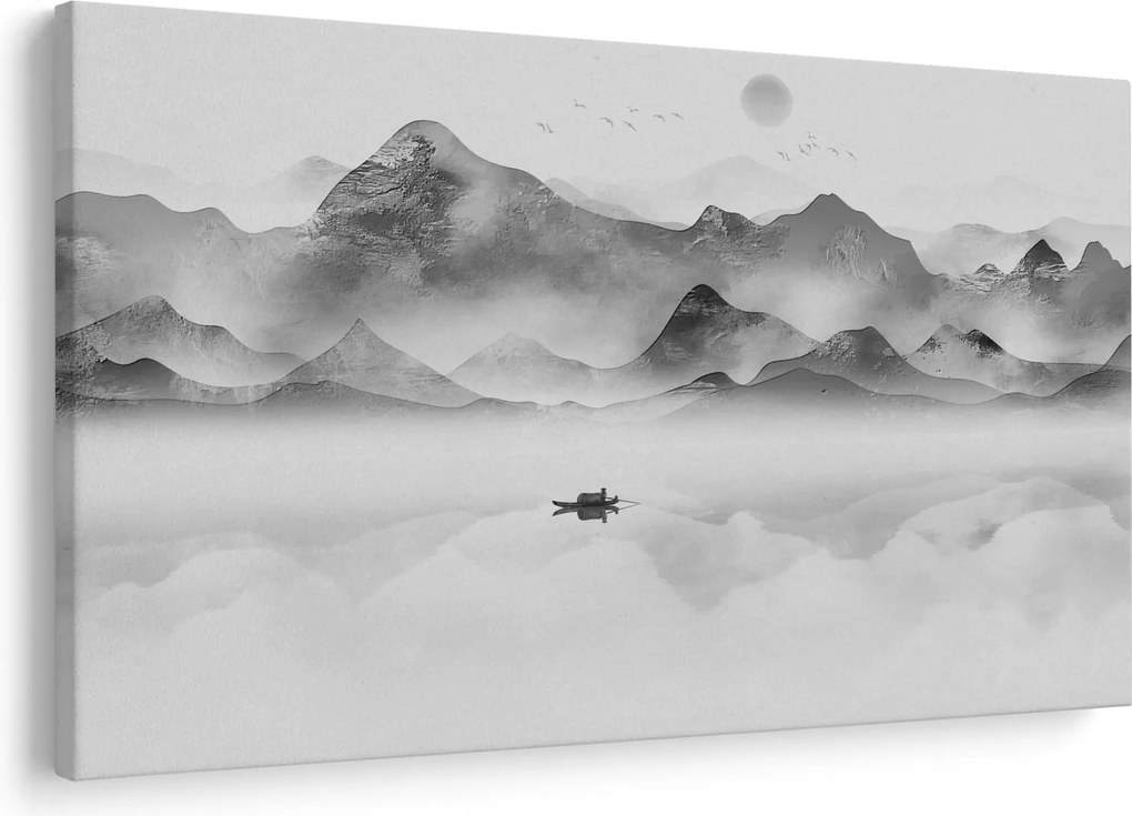 Kép - Japán tó (90x60 cm)