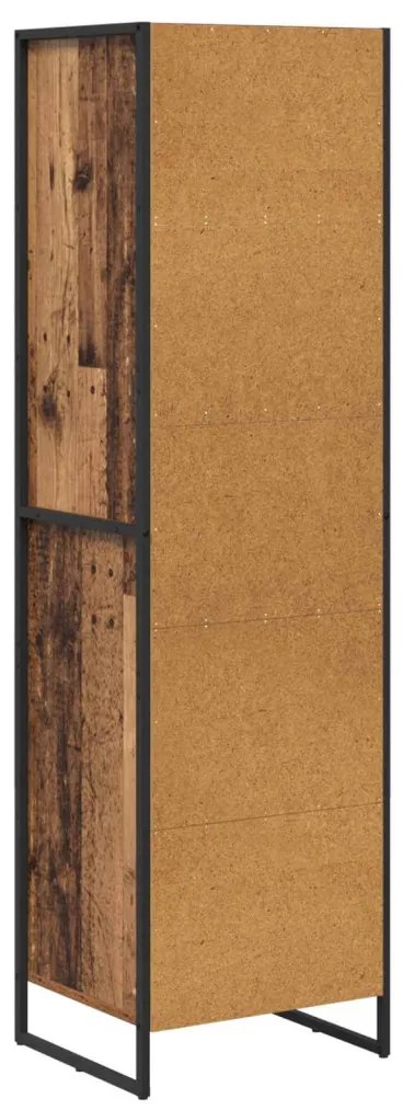 Könyvespolc fiókkal Öreg fa 43 x 36 x 150,5 cm Faanyag