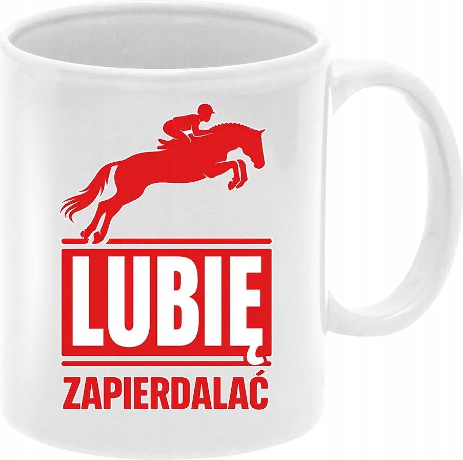 Bögre Ajándék Lovasnak Karácsonyi ajándék