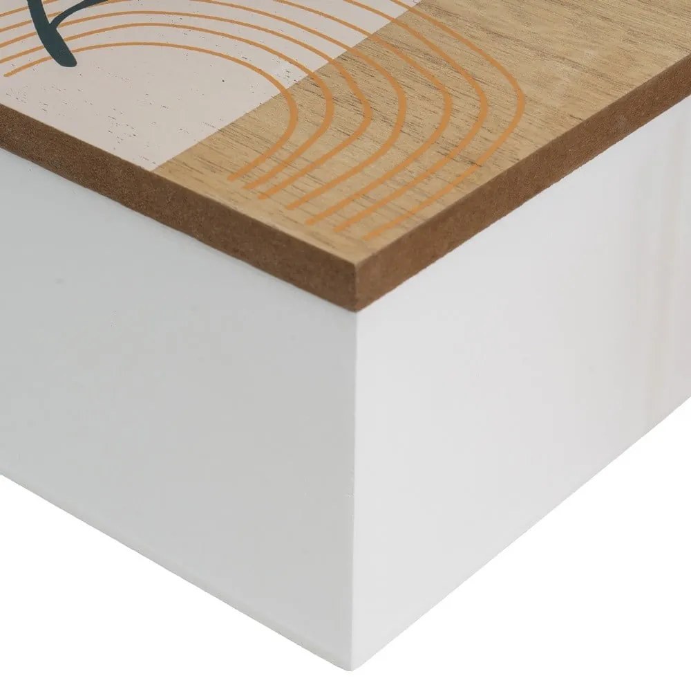 Fedeles dekoratív tárolódoboz szett 2 db-os ø 20x8,5 cm – Casa Selección