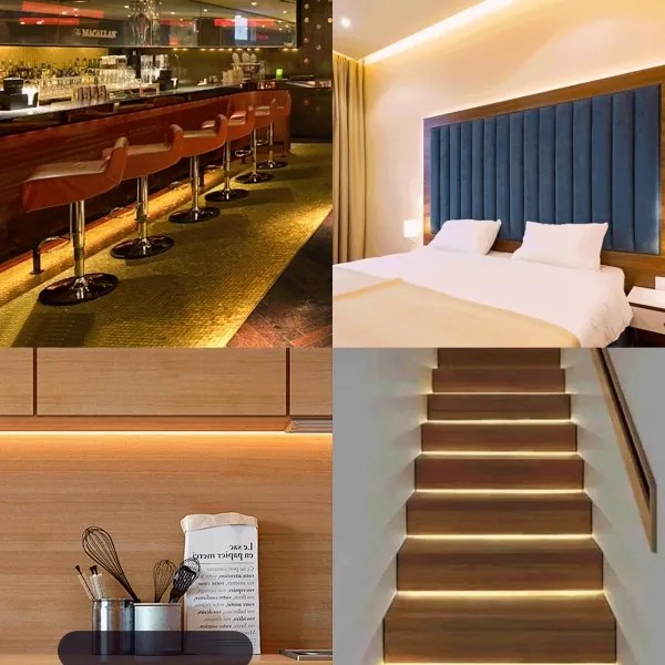 Aigostar - LED Dimmelhető szalag 2m LED/18W/24/230V 3000K + + távirányító