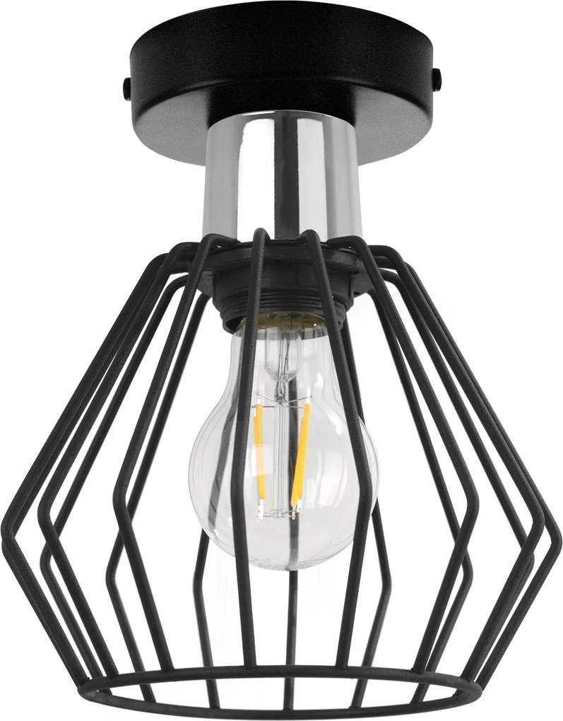 Mennyezeti Lámpa Fali Lámpabúra Fém Drót Led