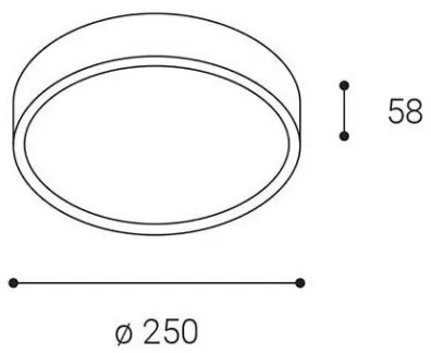 LED2 - LED Kültéri mennyezeti lámpa MIRA LED/18W/230V IP65 fehér