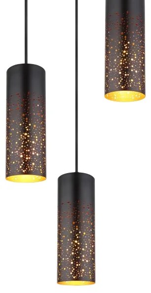 Globo 21005-3H - Csillár zsinóron CROCKY 3xE27/40W/230V