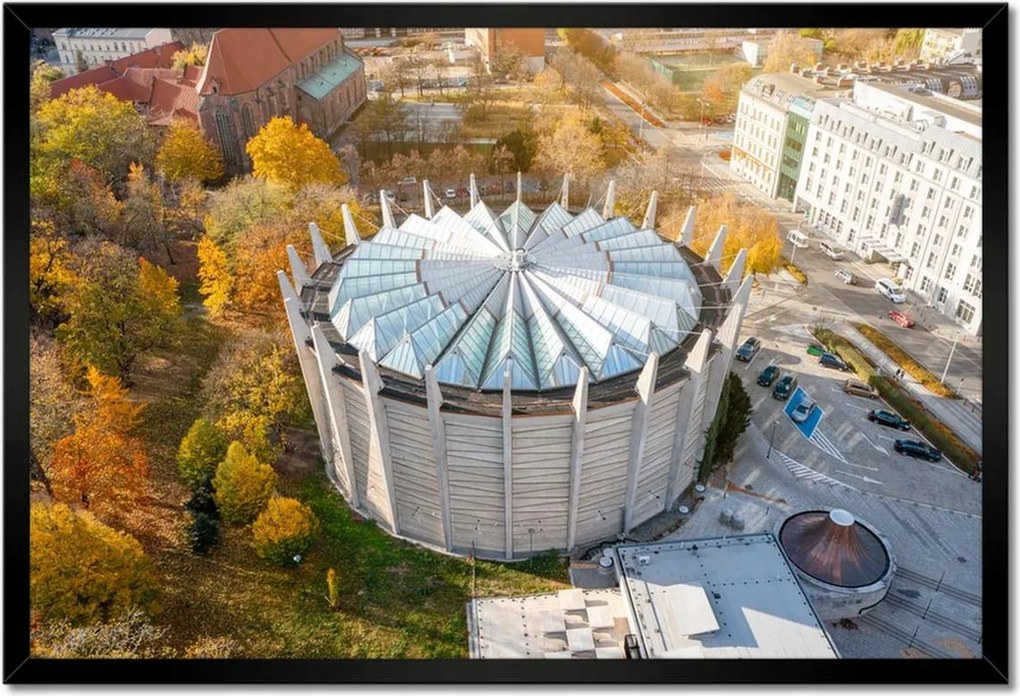 Poszterek keretben 60x40 Ráckevei panoráma