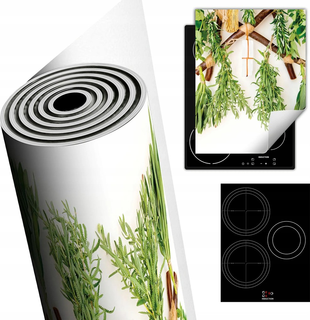 Tűzhelyvédő Szőnyeg Asztali Dekoráció 40x52 gyógynövények konyha