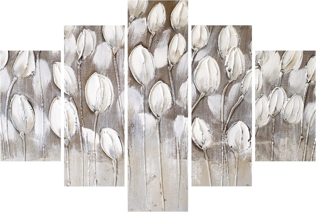 Kép - Strukturált tulipánok (150x105 cm)