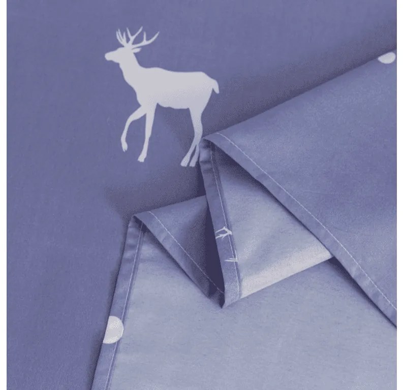 DEER AND TREE lepedő és párnahuzat Méret: 2 ks 50 x 70 cm | 200 x 240 cm