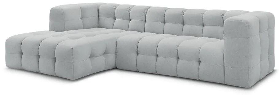 Világosszürke sarokkanapé Cloud – Bobochic Paris