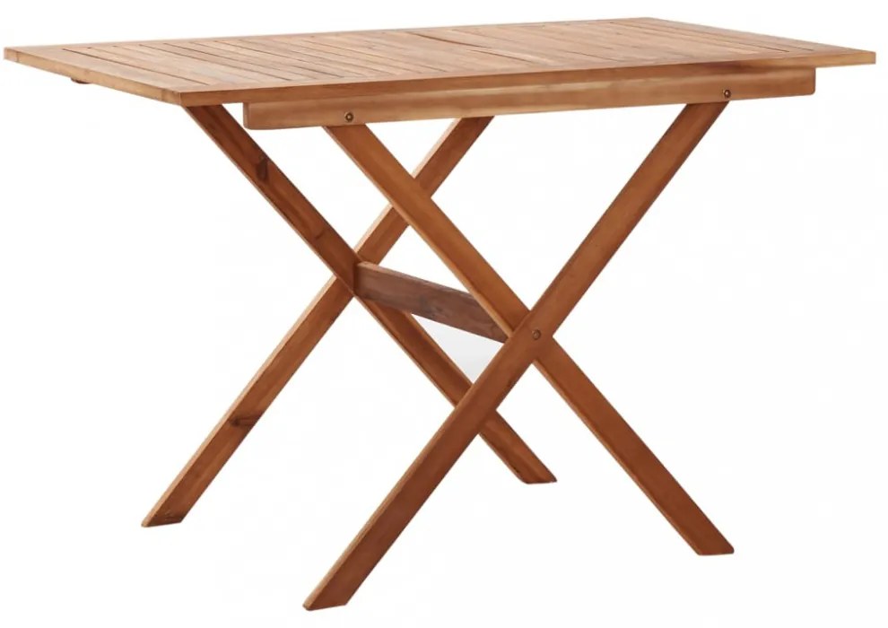 tömör akácfa kerti asztal 110 x 67 x 74 cm