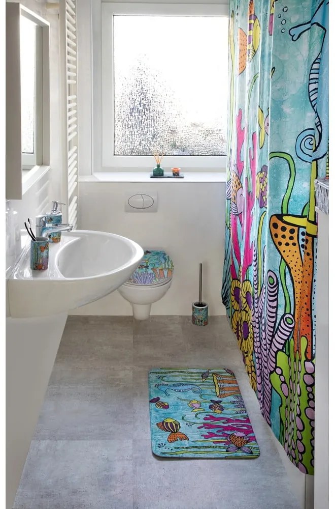 WC-ülőke automatikus záródással 37 x 44,5 cm Rollin'Art Ocean Life – Wenko