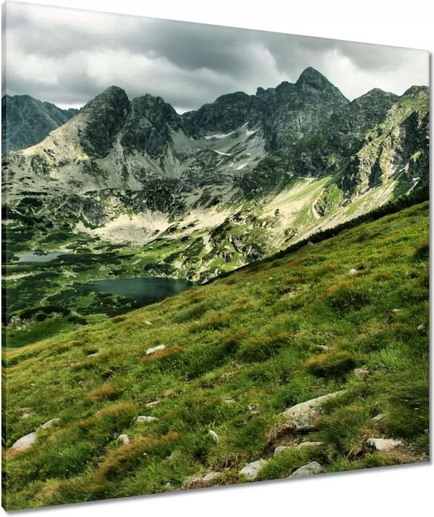 Vászonkép 90x90 Tátra Lengyel hegyek Kilátás