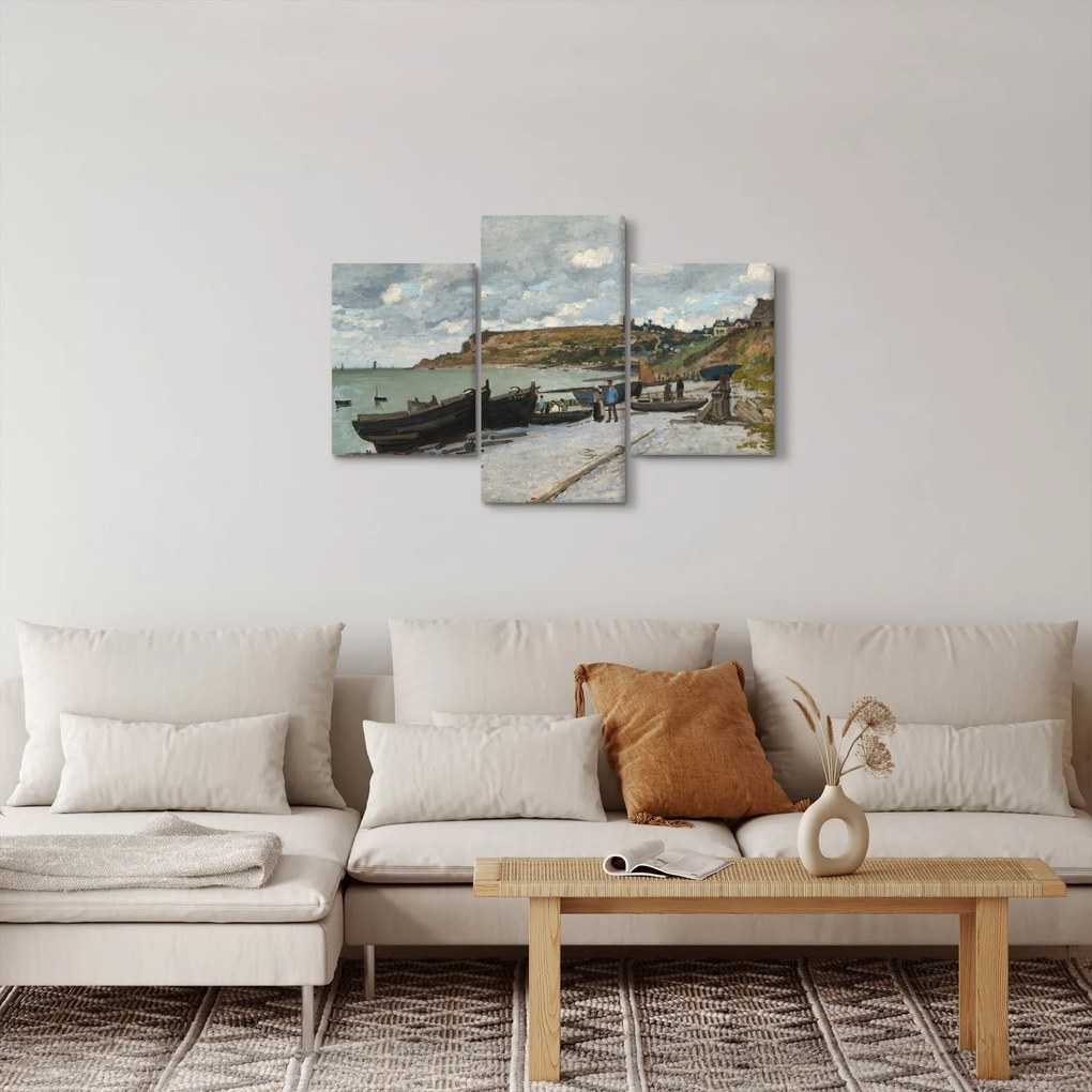 Kép - Claude Monet, Sainte Adresse, reprodukciók (90x60 cm)