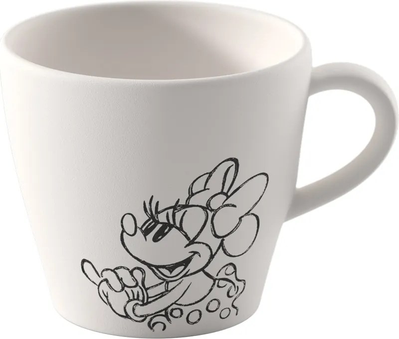 Villeroy & Boch Manufacture Rock blanc - Mickey egér Kávésbögre