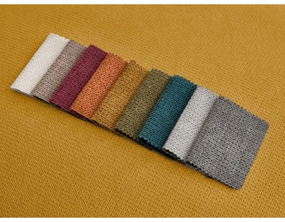 Sárga kinyitható kanapé 234 cm Ernest – Bobochic Paris