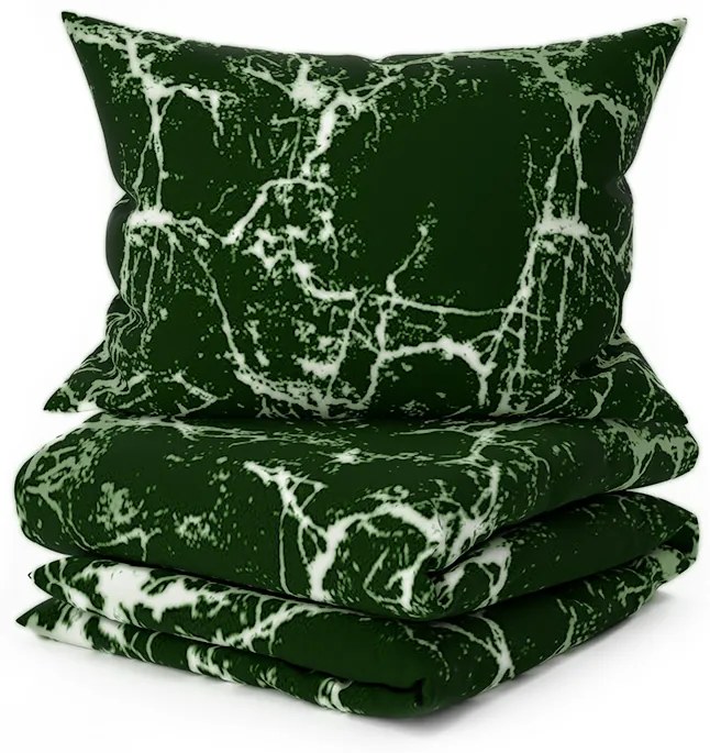 TEMPESTA zöld pamut ágyneműhuzat Ágyneműhuzat mérete: 70 x 90 cm | 140 x 200 cm