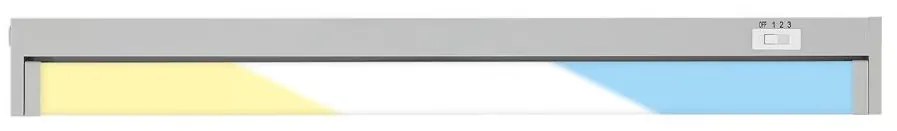 Brilo - LED alá szerelhető lámpa LED/6W/230V 2700/4000/6500K 54,5 cm ezüst