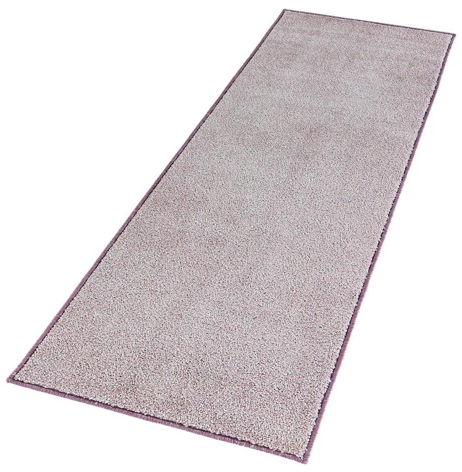 Pure rózsaszín futószőnyeg, 80 x 400 cm - Hanse Home