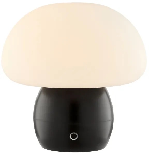 Brilliant - DUPIS LED/2W/5V 2700K dimmelhető, újratölthető asztali lámpa, fekete