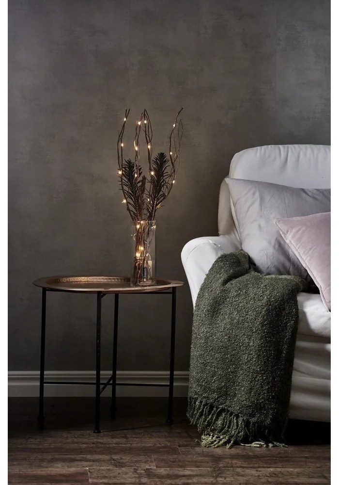 Barna fénydekoráció ø 8 cm Willow – Star Trading