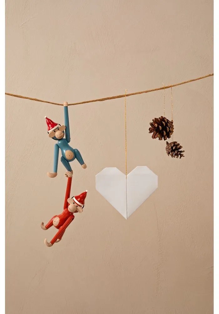 Tömörfa szobor (magasság 9,5 cm) Monkey Mini – Kay Bojesen Denmark