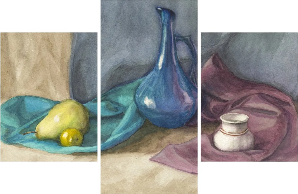 Kép - festett csendélet (90x60 cm)