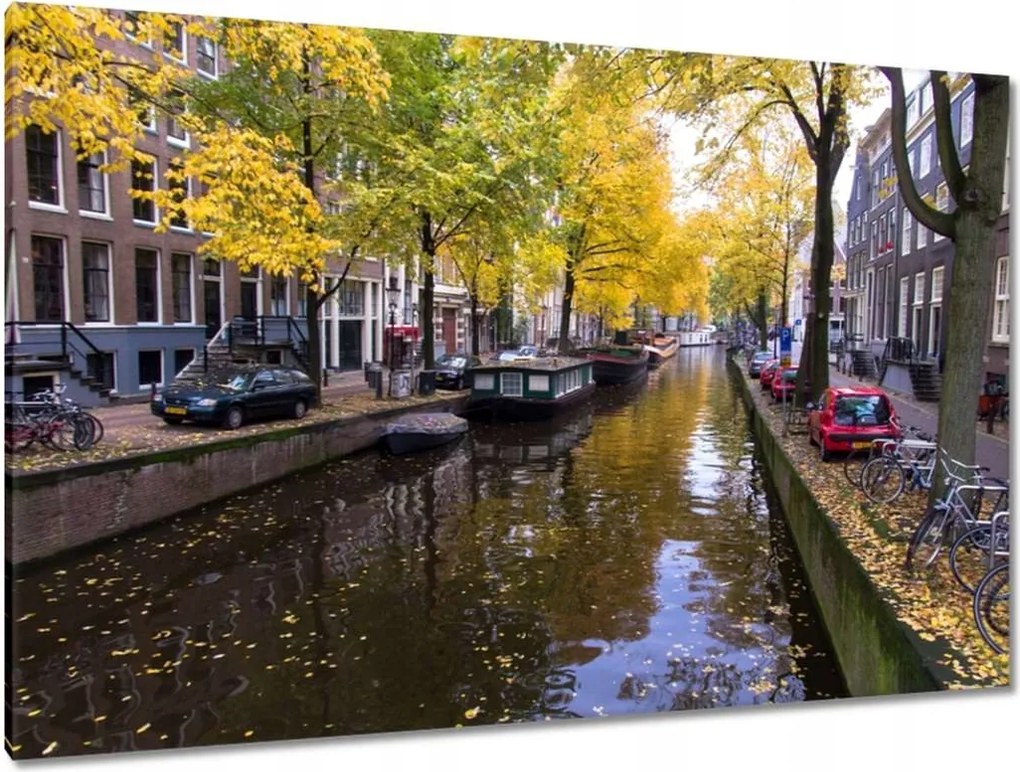 Festmények 120x80 Holland folyó