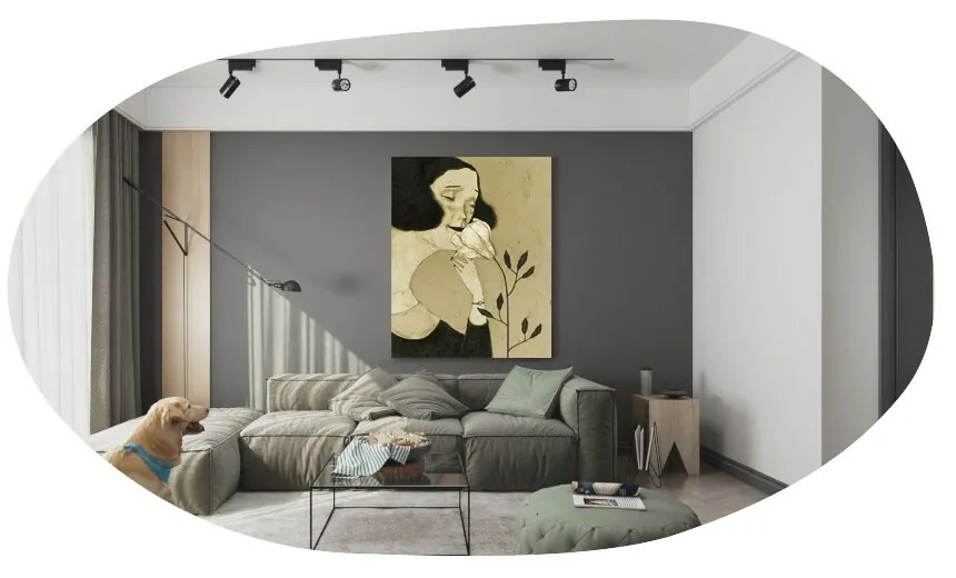 Vanomi Black tükör 52 x 89 cm