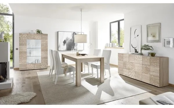 Vitrineszekrény ARIA sonoma tölgy