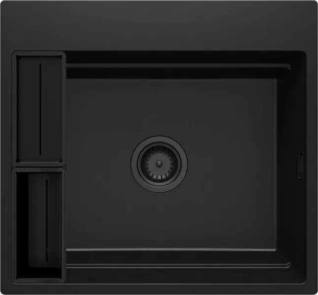 Magnetic gránit mosogató_nero_1 medence