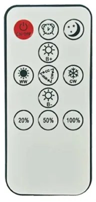 Brilagi - Dimmelhető LED világítótest ULTRA SLIM LED/18W/230V 30x30 cm fekete + távirányító