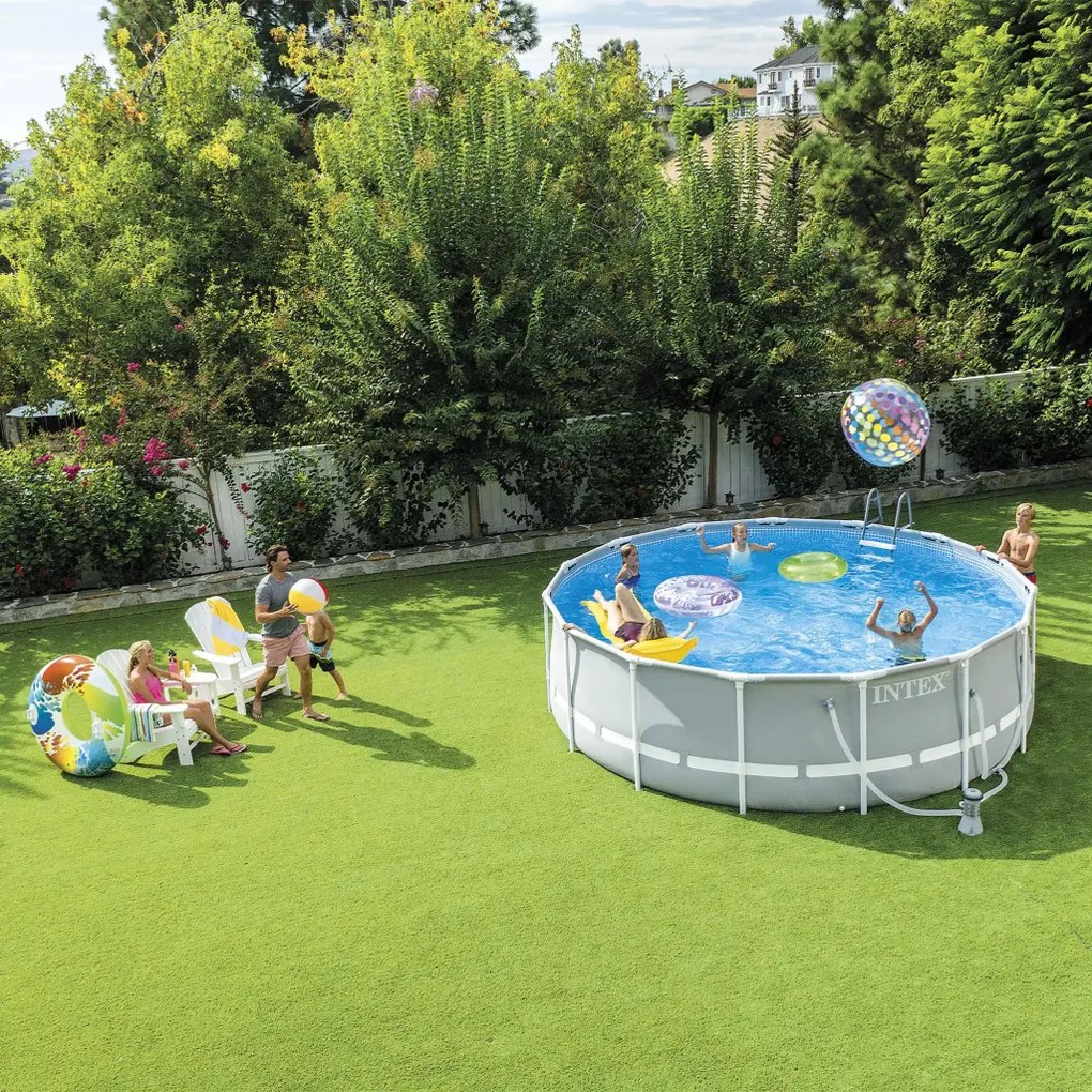 INTEX MetalPrism Set fémvázas medence 457 x 107 cm (26724)