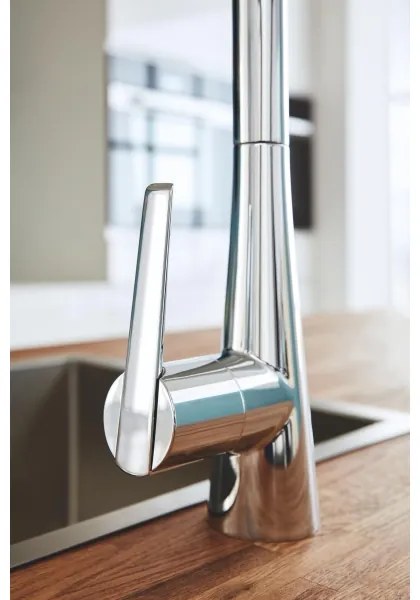 GROHE 32294002 - ZEDRA 401 mm mosogatócsaptelep, fényes króm