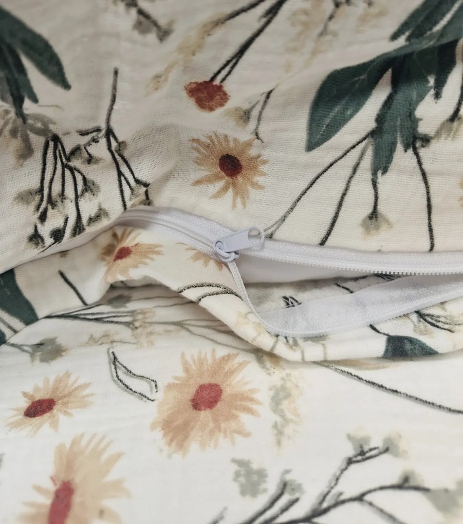 Muszlin ágyneműhuzat Marika 140x200cm+90x70cm TiaHome