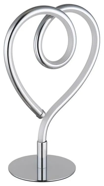 Globo 28054C - LED Asztali lámpa AMORE LED/6W/230V fényezett króm